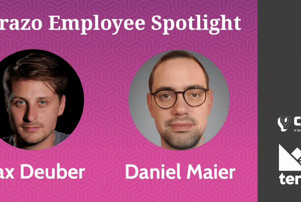 Terazo employee spotlight with Max Deuber and Daniel Maier